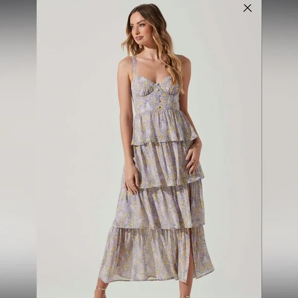 knee length dresses for ladies Midsummer Nights Maxi – For Elyse main image 1